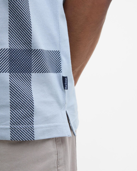 Blaine Tartan Short-Sleeved Polo Shirt