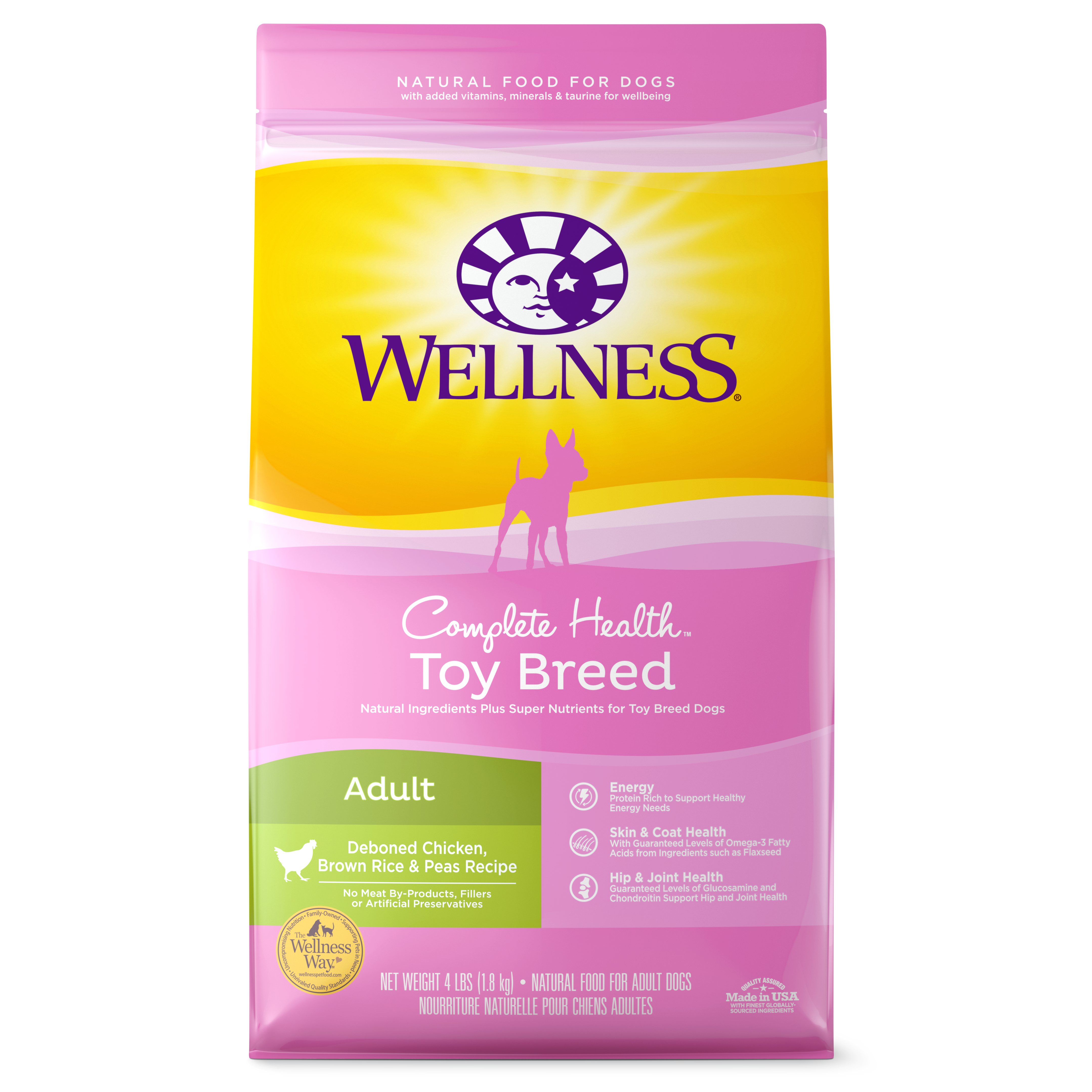 Wellness Complete Health Grained Toy Breed Chicken & Rice