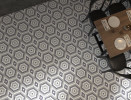 Foundation Gradient Blend 1" Hexagon Mosaic Matte