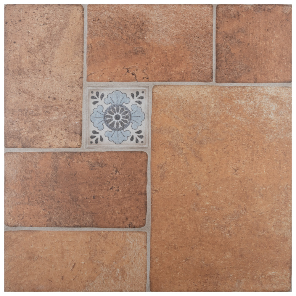 Tovar Cotto 17-3/4 in. x 17-3/4 in. Ceramic Floor and Wall Tile