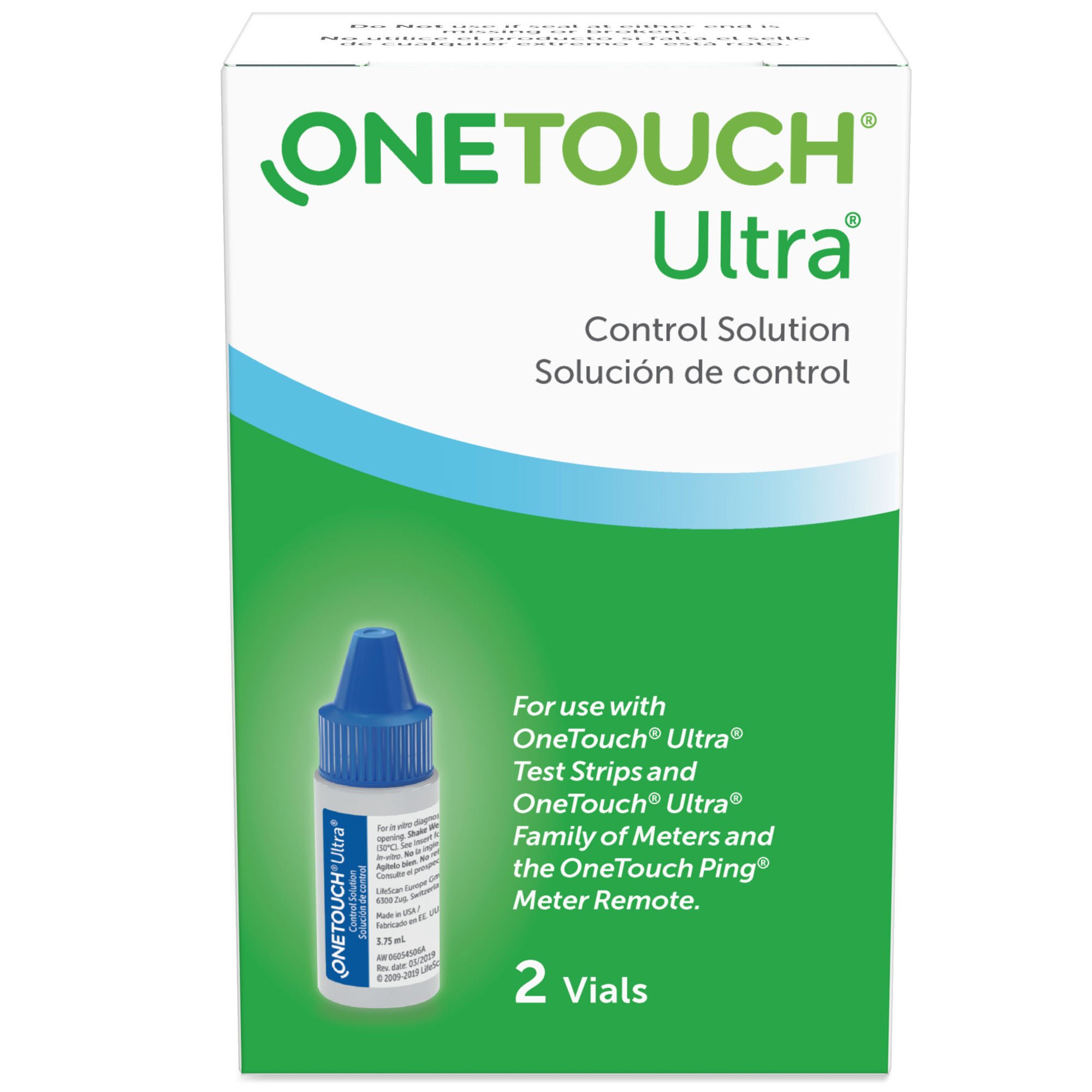 Blood Glucose Control Solution One Touch® Ultra 2 X 4 mL