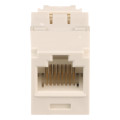 Mini-Com® TX6™ PLUS TG Style UTP Jack Module, Off White