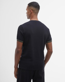 Spencer Textured T-Shirt Classic Black