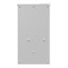 Meter Socket, Ringless, 320A, 600V, 1-Phase, 4-Jaw, OH/UG, Lever-Bypass, Surface-Mount, NEMA 3R, Large Closing Plate