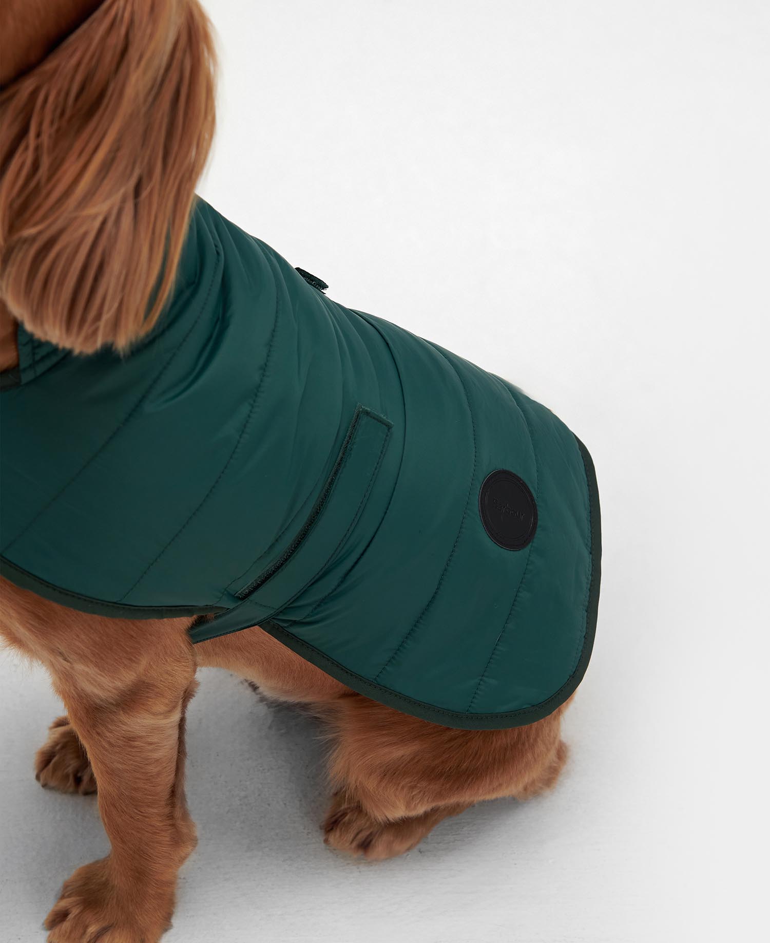 Baffle Quilted Dog Coat image number 3