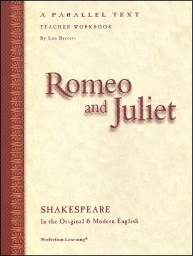 Romeo & Juliet Shakespeare Workbook Teacher Edition