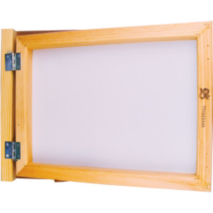 110 Monofilament Screen Printing Frame & Base Unit, 10x14 in
