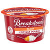 Breakstone's Cottage Doubles Lowfat Cottage Cheese & Peach Topping 2% Milkfat, 4.7 oz Cup