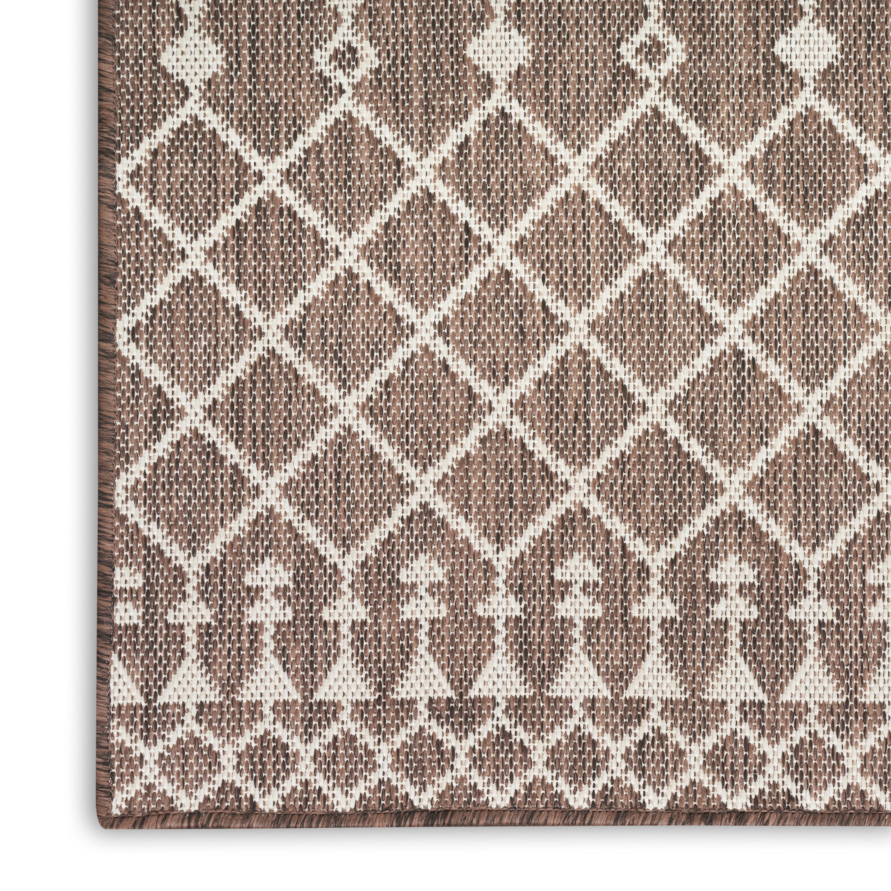 Nourison Positano 2'2" x 12' Natural Modern Rug