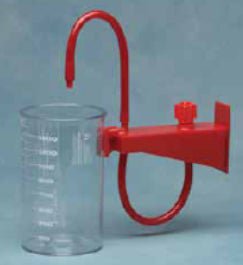 Cardinal CANISTER, FLEX W/STRT CONN W/OVLV 1000CC (1/CS)