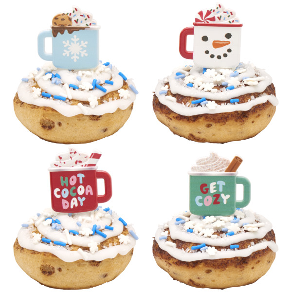 Hot Cocoa Cupcake Rings
