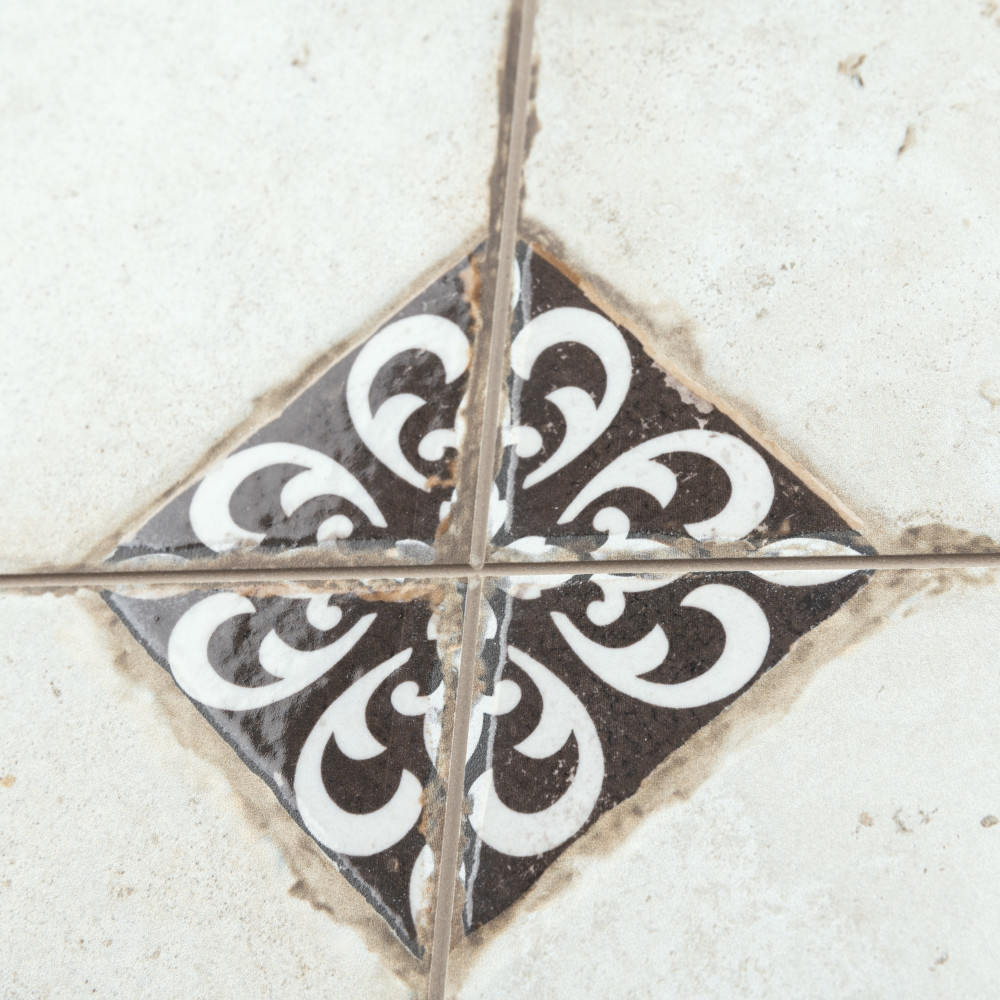Sample – Kings Field Black Porcelain Floor and Wall Tile