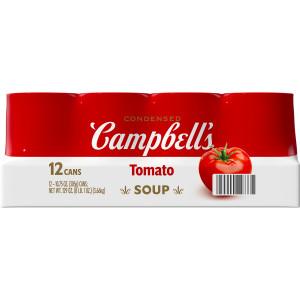 Campbell’s® Condensed Tomato Soup, 10.75 oz Can (12 Pack)