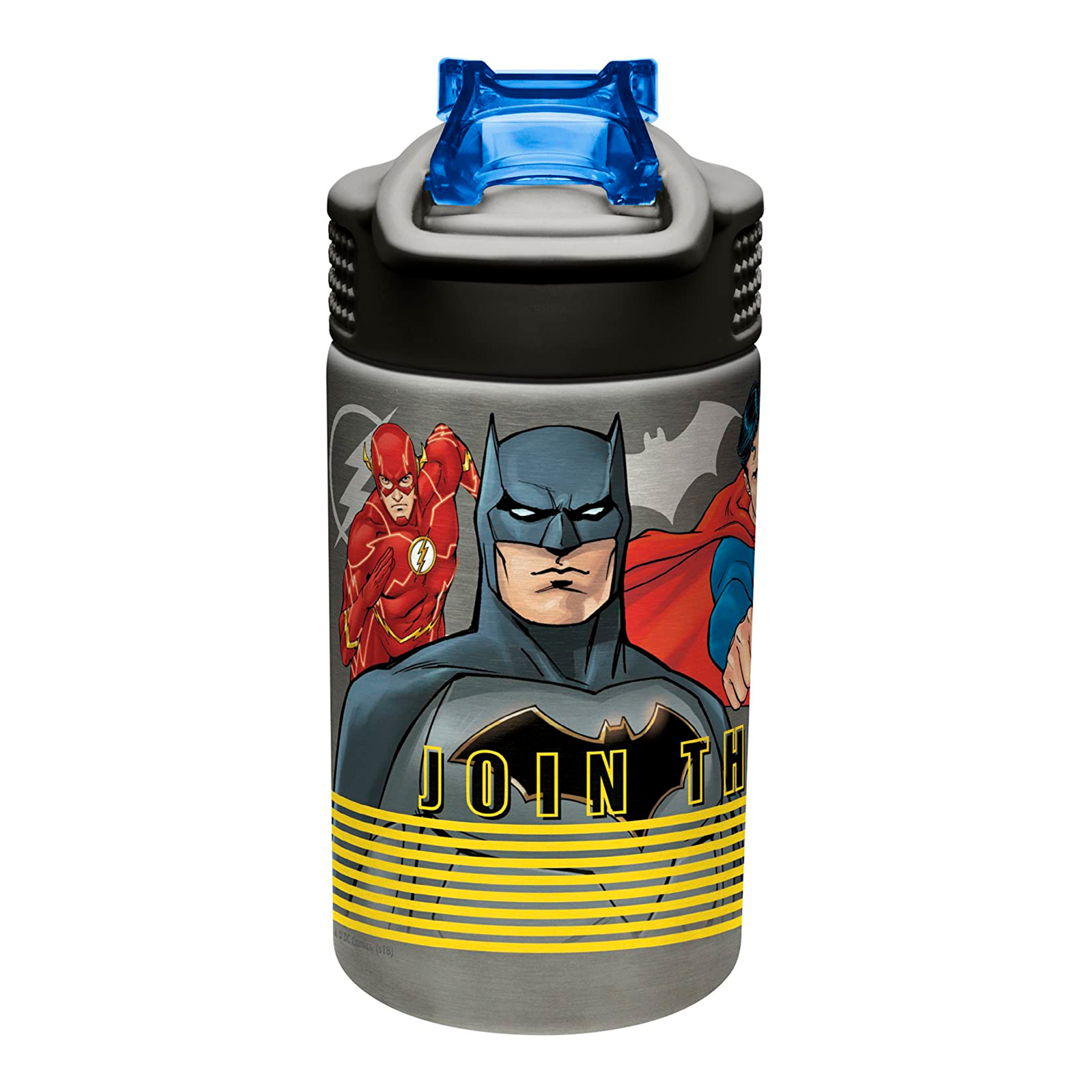 DC Comics 15.5 ounce Water Bottle, Justice League slideshow image 2 DC Comics 15.5 ounce Water Bottle, Justice League slideshow image 2