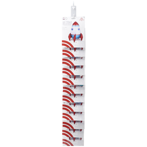 Standing Rocket Ship Anagram® Tabletop Decoration