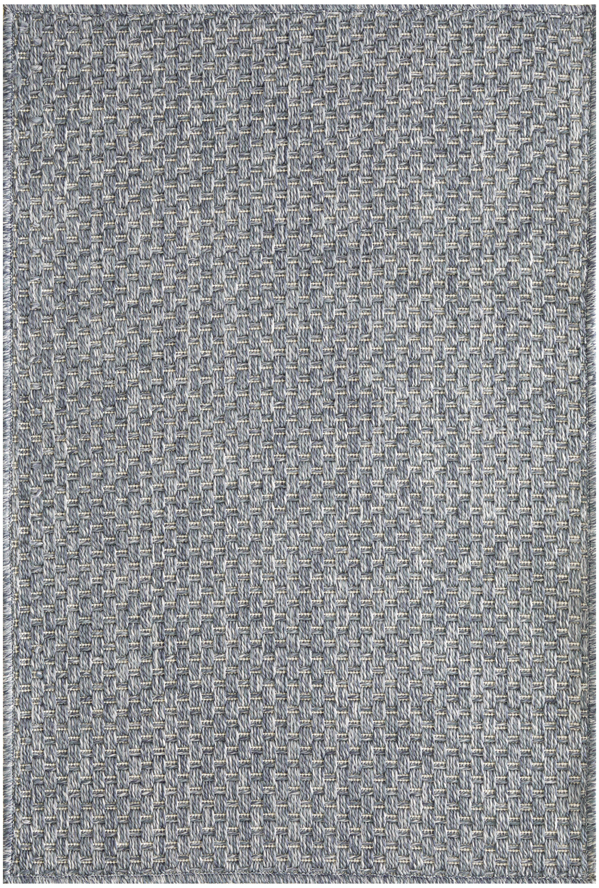 Nourison Tulum 3' x 5' Denim Outdoor Rug