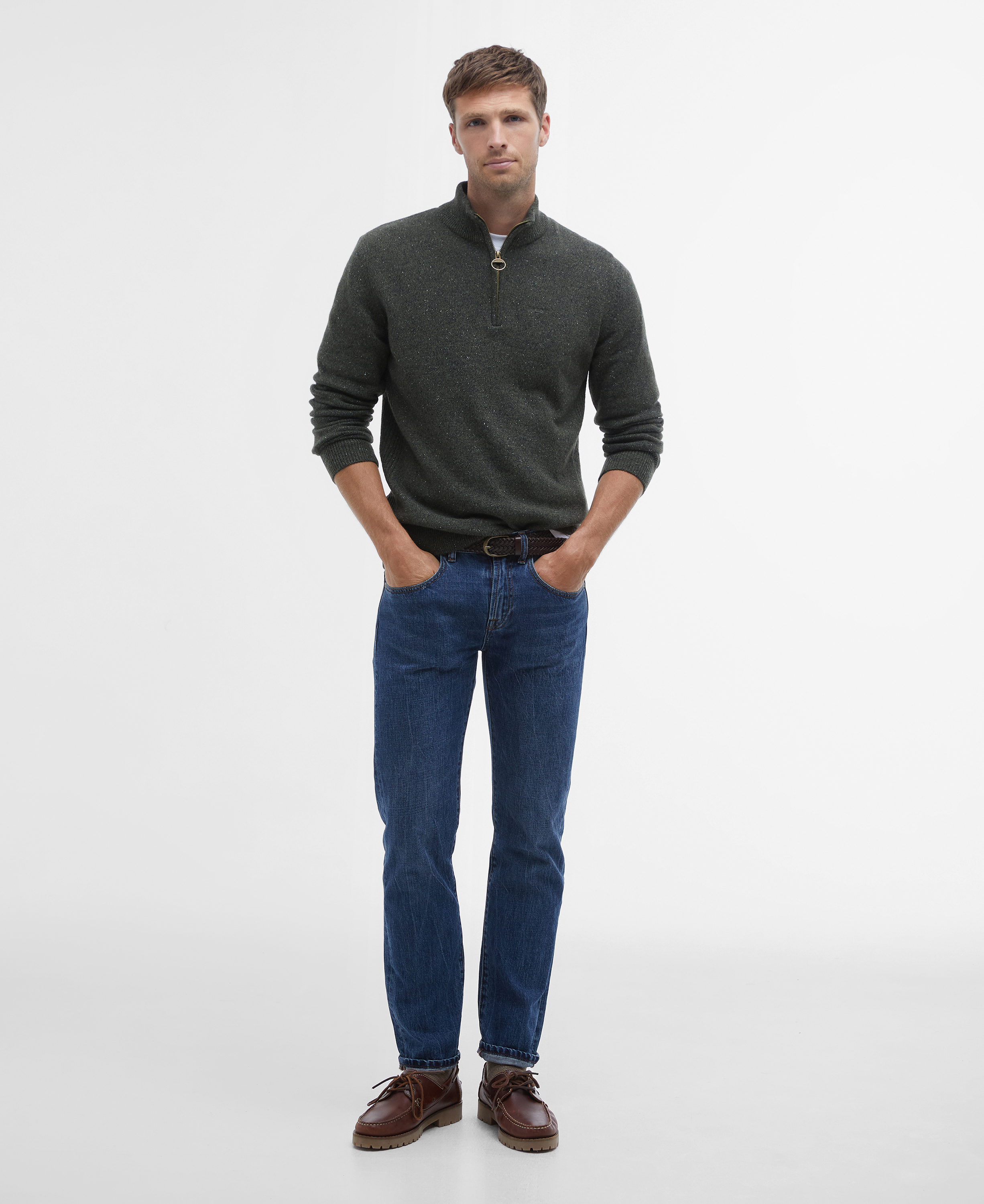 Essential Tisbury Half-Zip Jumper image number 1