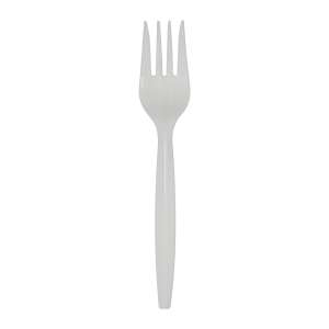 Dixie, Ultra Smartstock Series-B Medium-weight Polypropylene Plastic Fork Refill, White