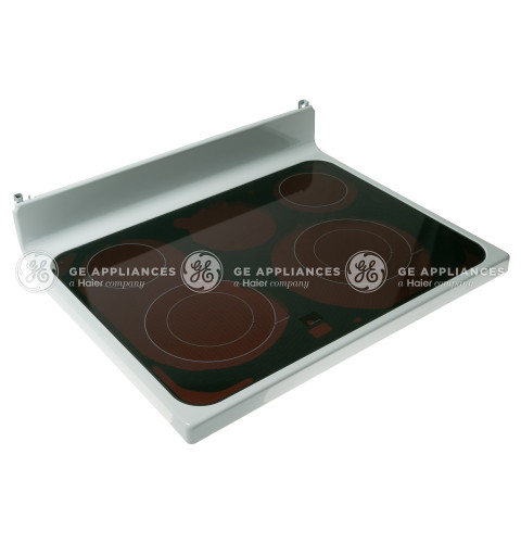 RANGETOP GLASS ASSEMBLY (WHITE)