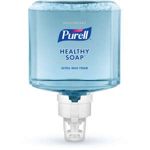 GOJO, PURELL®, HEALTHY SOAP™ Ultra Mild Foam Soap, ES8 Dispenser 1200 mL Cartridge
