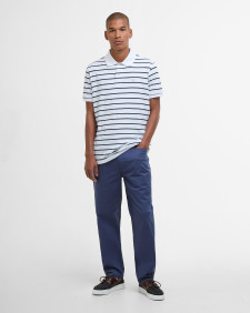 Pantaloni chino con vestibilità regular, leggeri ed elasticizzati 