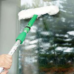 Unger, The Original StripWasher, 10",  Complete Window Washing Sleeve, White/Green