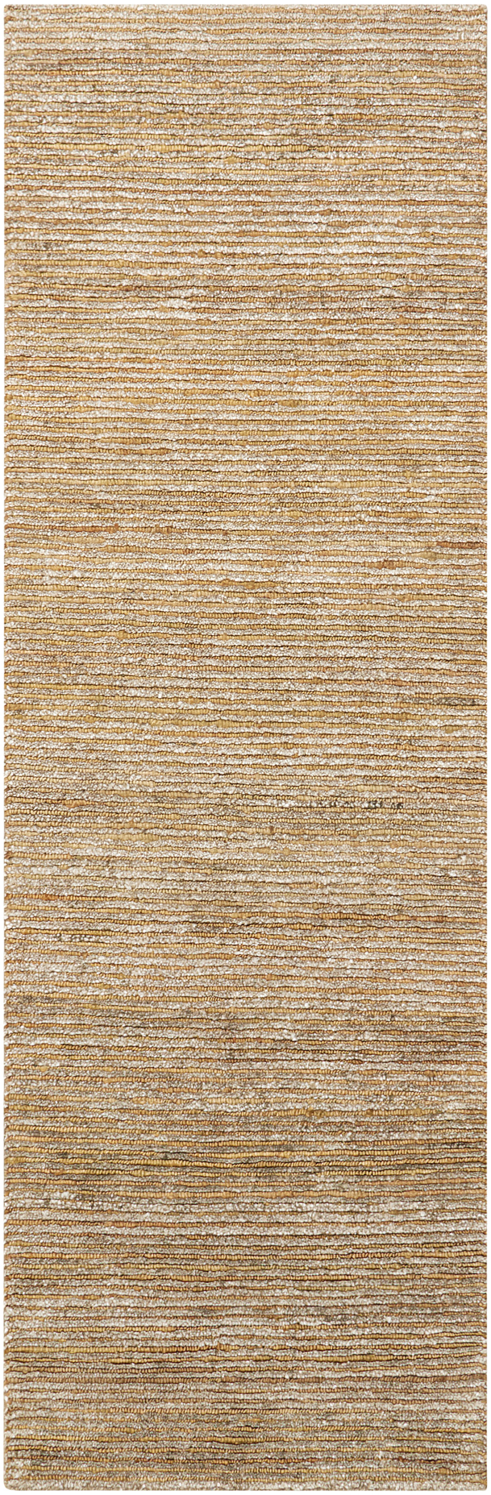 Calvin Klein Mesa 2'3" x 7'5" Fossil Modern Indoor Rug
