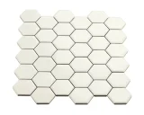 Multiplier White 2″ Hexagon Mosaic Glossy Multiplier White 2″ Hexagon Mosaic Glossy
