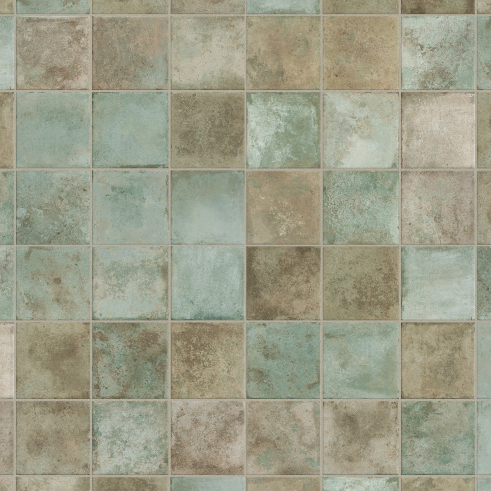 Kings Etna Sage 13-1/8 in. x 13-1/8 in. Ceramic Floor and Wall Tile