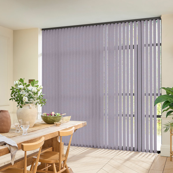 Arran Grape Vertical blind
