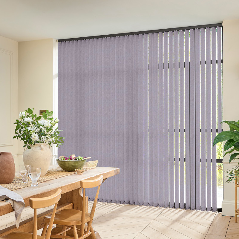 Arran Grape Vertical blind