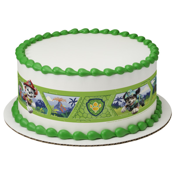 PAW Patrol DINO Unstoppable! PhotoCake® Edible Image® Strips