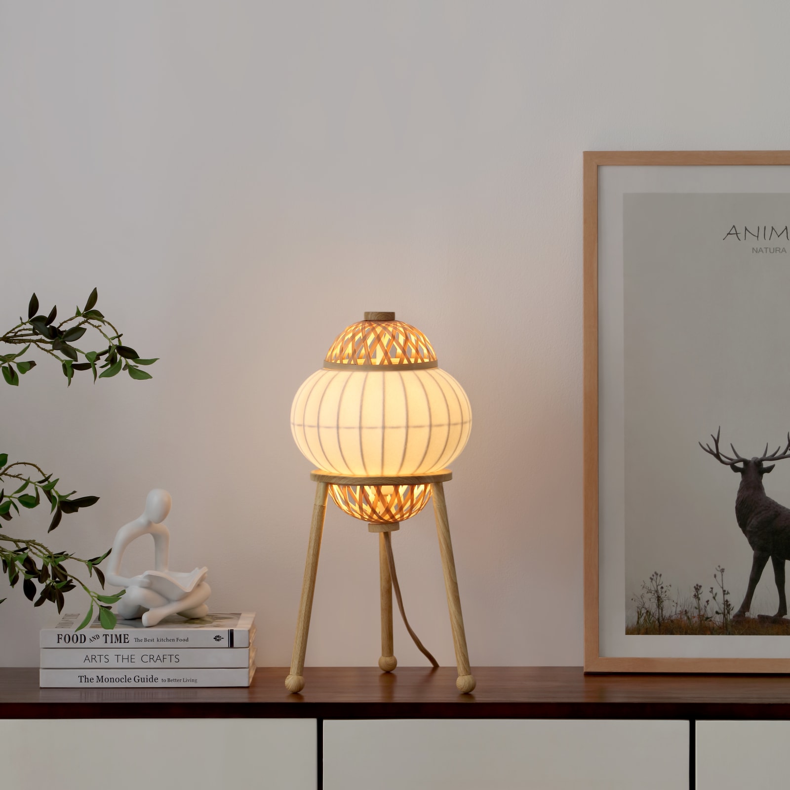 Hikari Table Lamp — installation 1