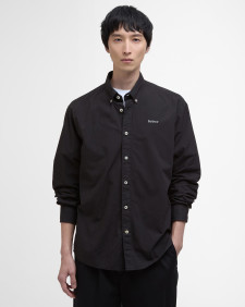 Camicia oversize in popeline tinto in capo 