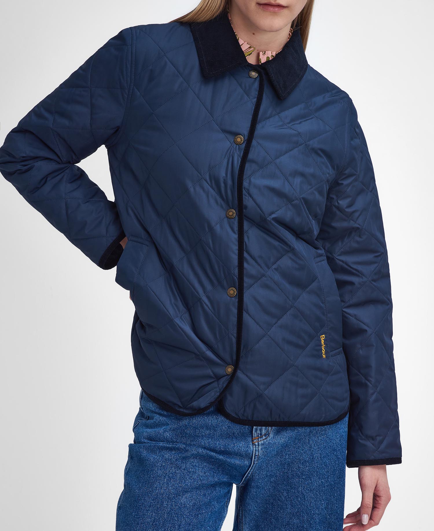 Barbour x William Morris Gallery Isabella Quilted Jacket image number 5