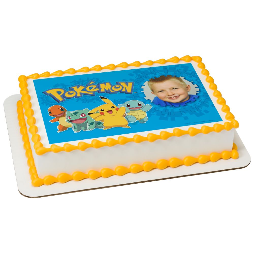 Image Cake Pokémon Pikachu & Friends