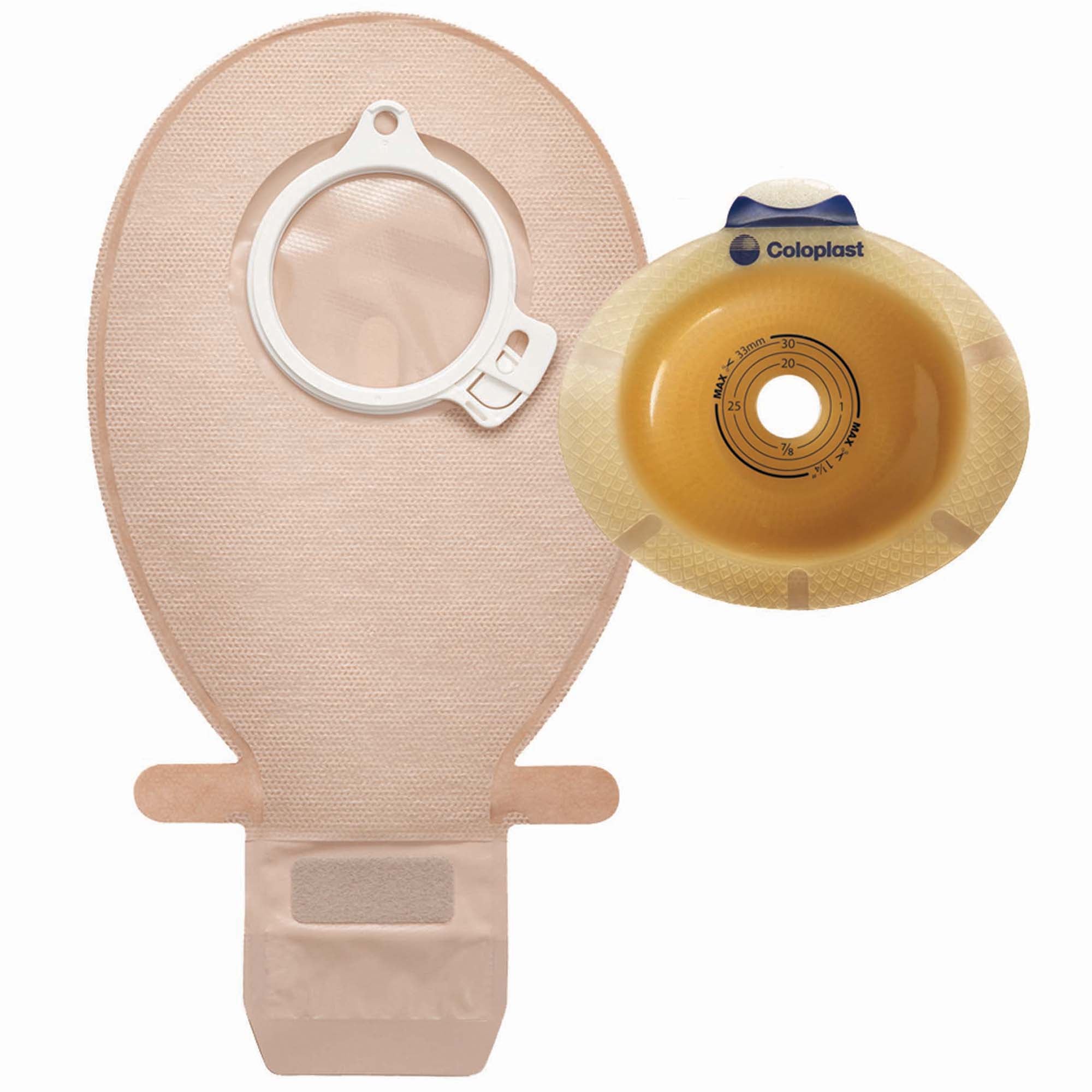 Coloplast DRAIN SYSTEM, ASSURA 2PC EASICLOSE 3/8"-2 1/8" (5/BX)