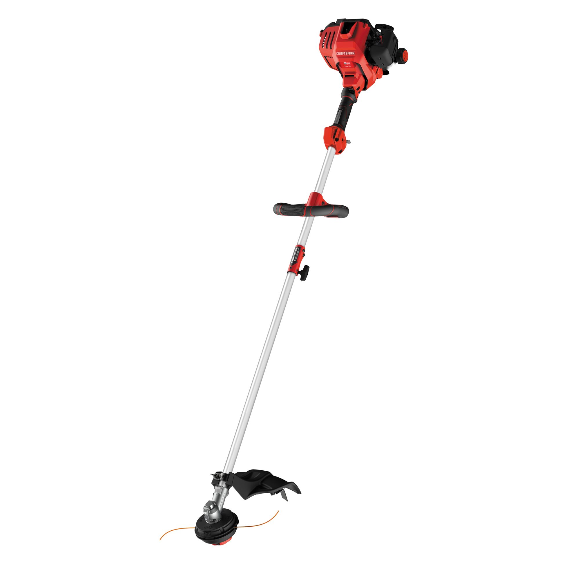 Weedwacker 27 C C 2 cycle 18 inch attachment capable straight shaft gas trimmer.