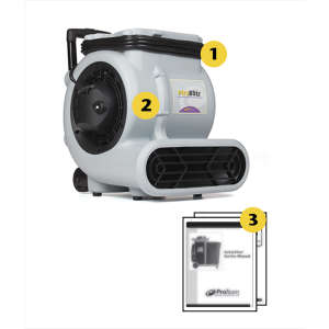 ProTeam, ProBlitz™ XP w/ Telescoping Handle and Daisy Chain, 3 Speed Air Mover