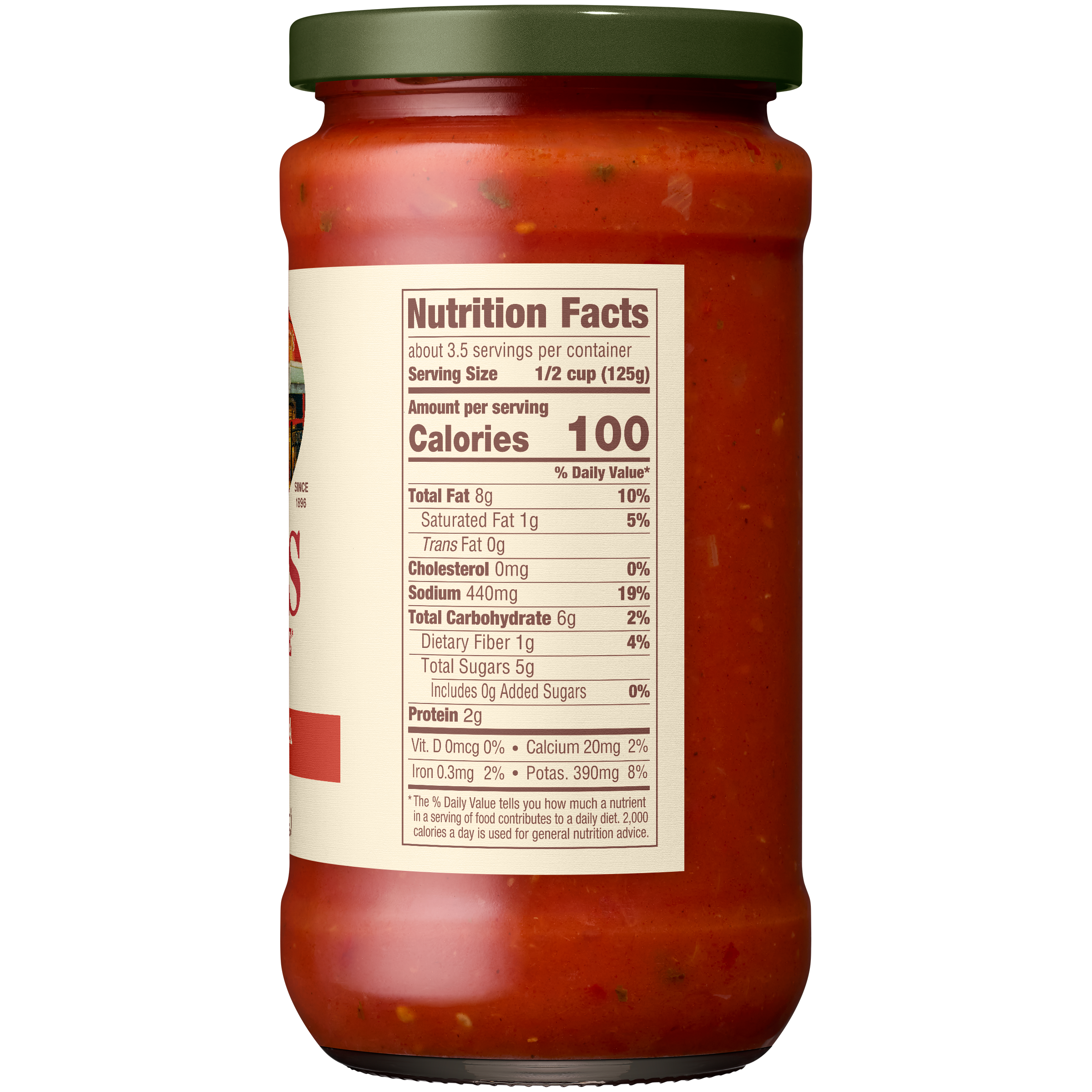 Arrabbiata Sauce, 15.5 oz - Right Image