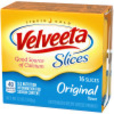Velveeta Slices Original Cheese, 16 ct Pack
