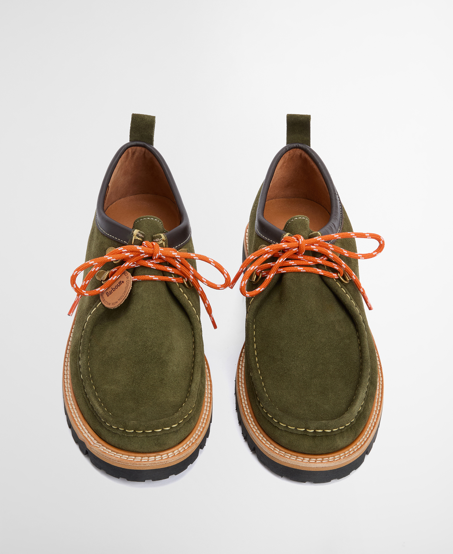 Mocassini stringati con mascherina Coatham Barbour x Wildbunch Styles image number 7