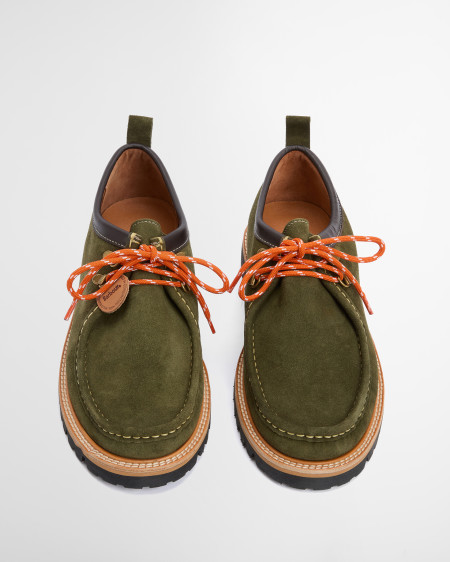 Mocassini stringati con mascherina Coatham Barbour x Wildbunch Styles