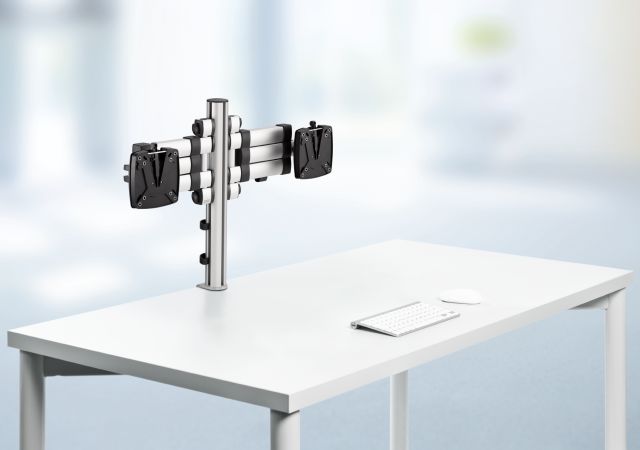 Novus TSS Duo Telescope is designed for easy alignment of two monitors for comfortable side-by-side viewing.
