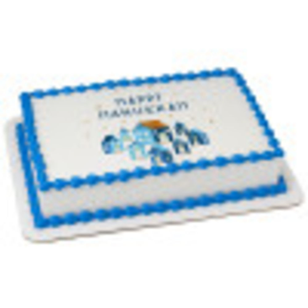 Image Cake Happy Hanukkah