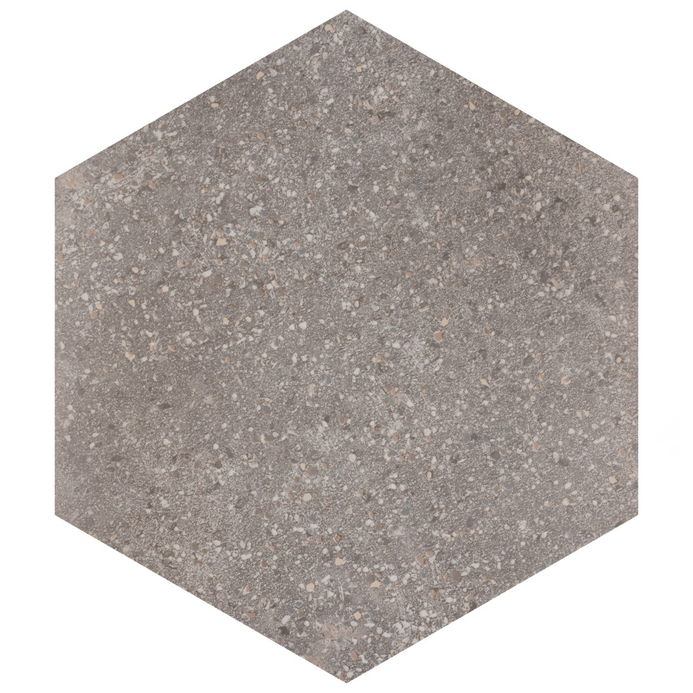 Palazzo Hex Nuvola 14-1/8 in. x 16-1/4 in. Porcelain Floor and Wall Tile