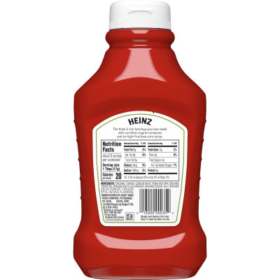 Heinz Organic Tomato Ketchup, 44 oz Bottle