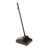 Hillyard, Professional Lobby, Black, 12", Dust Pan with Long Handle