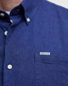 Nelson Regular Short-Sleeved Shirt Indigo