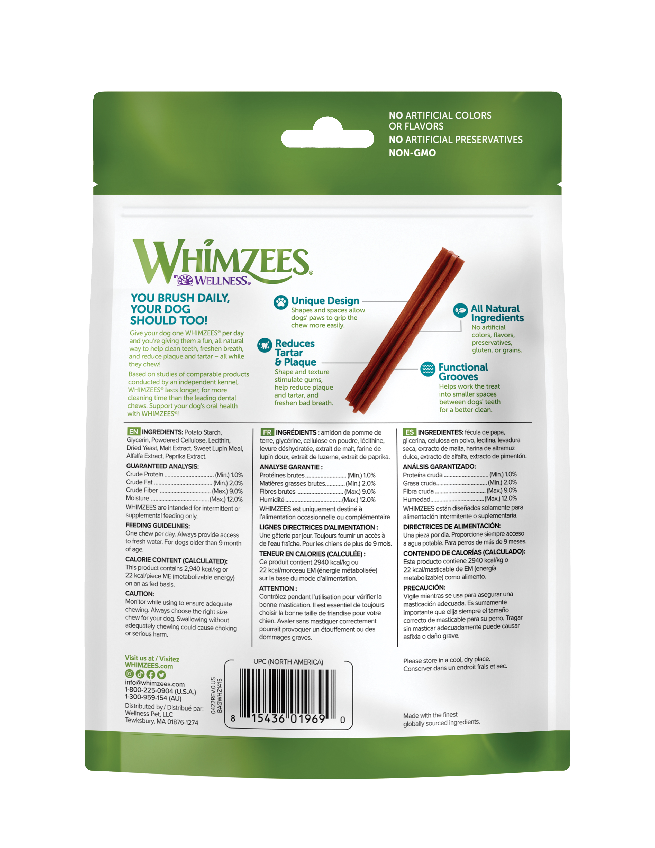 WHIMZEES Daily Use Pack Stix